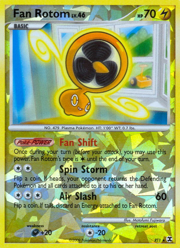Rising Rivals Fan Rotom RT1